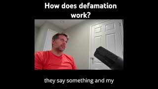 See the full episode Lawed Up episode of attorney Brian Jackson explains defamation legalrights [upl. by Airekat]