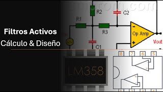 Como diseñar Filtros Activos con amplificadores operacionales [upl. by Anaiad]