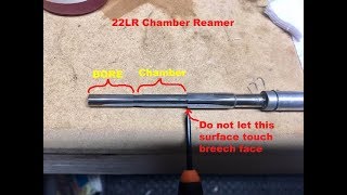 22LR chamber Reamer on an Erma Werke LA22 [upl. by Francisca134]