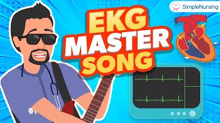 EKG Master  Mikes Memory Music for Nursing Students EKG Interpretation [upl. by Lordan]