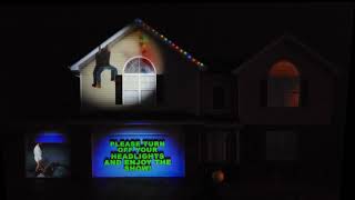 Christmas Vacation Light Scene Clark Griswold Projection [upl. by Reste]