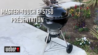 Barbecue charbon MasterTouch E5750  Présentation  Test consommateur [upl. by Adiasteb445]