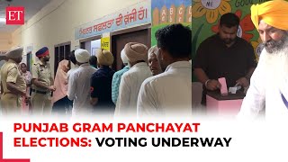 High voter turnout for Punjab gram panchayat elections in Muktsar Sahib [upl. by Miquela]