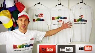 YouTube Custom Shirts with YOUR Channel LOGO Best Pricing amp Guidelines [upl. by Niarda]