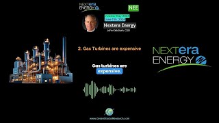 Nextera Energy CEO on the Challenges Facing New Natural Gas Generation [upl. by Esinad]