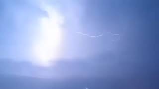 Lightning videoed in Ashmore Park Wednesfield [upl. by Anirrok]