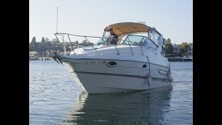 Maxum 2800SCR Express Cruiser quotOn the Water amp Walk Thru Tourquot by South Mountain Yachts [upl. by Schroeder]