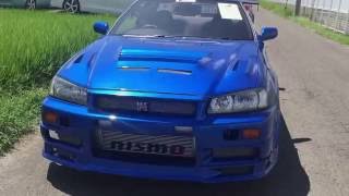 Nissan Skyline GTR R32 with R34 kit shipping to the USA [upl. by Ylahtan]