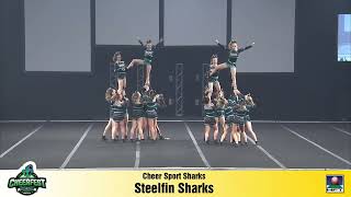 Cheer Sport Sharks Steelfin Sharks Cheer Fest Montreal 2024 Day 1 [upl. by Obellia]