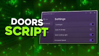 FLOOR 2 DOORS Script  Auto Skip Levels Bypass Entities ESP amp More [upl. by Alyt278]