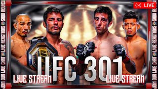 UFC 301 Live Stream  Watch UFC 301 Pantoja vs Erceg Watch Along 5424 4th May 2024 Live PPV [upl. by Aitital840]