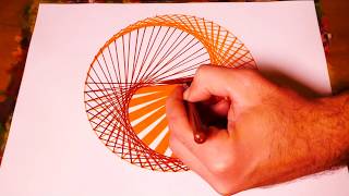 Learn To Paint Yin And Yang Geometric Art  Spirograph Pattern Tutorial [upl. by Anialahs]