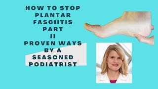 How To Stop Plantar Fasciitis Part II chronic 36 months duration [upl. by Pedaiah]