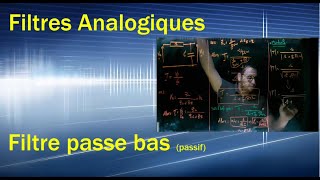 Filtre Analogique passif passe bas بالدارجة [upl. by Heidie]