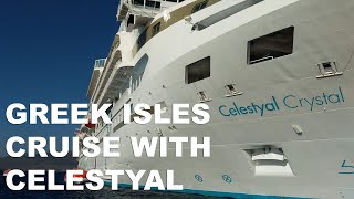 Celestyal Cruises in Greece Touring Celestyal Crystal and Visiting Patmos [upl. by Hsivat487]