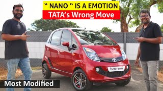 Luxury TATA Nano Car  Modified TATA Nano  நீங்க Nanoவ miss பன்றிங்களா  Birlas Parvai [upl. by Anoyet817]