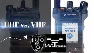 UHF vs VHF Tactical Comms [upl. by Mychal]