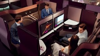 Introducing Qsuite  Qatar Airways New Business Class [upl. by Haneeja]