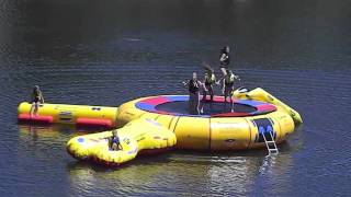 Island Hopper 20 quotAcrobatquot Watertrampoline [upl. by Annoval]