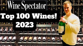 8 BEST BUYS In WINE SPECTATORS Top 100 Wines of 2023 [upl. by Ardnuaek564]