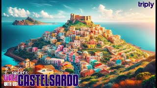 Explore Castelsardo Sardinias Hidden Gem or Positano Rival 4K Tour [upl. by Okihcas]