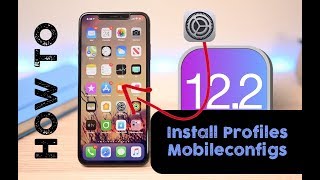 How to Install Profiles  Mobile Configurations on iOS 122 and Up [upl. by Ayekel]