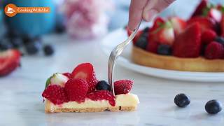 FR Tarte aux Fruits Rouges  Berries tart  CookingWithAlia  Episode 675 [upl. by Jerald]