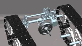 NX 85 Dual Differential Tank Drive [upl. by Amoakuh]