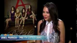 Janel Parrish Talks Pretty Little Liars Season 3 [upl. by Iz]