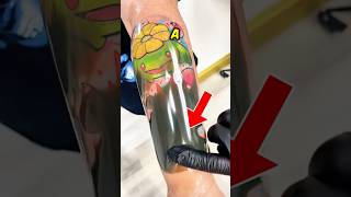 Beware of Tattoo Ink Bags 😳🖤 viralvideo tattoo tattoos [upl. by Portie816]