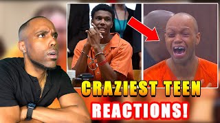 TEEN KILLERS REACTING TO LIFE SENTENCES  REACTION [upl. by Einahpehs842]