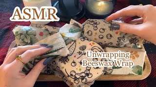 ASMR Unwrapping Beeswax Wrapped Items🐝🪷No Talking [upl. by Butterworth]