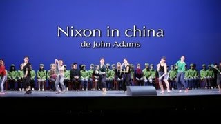 Nixon in china  John Adams  Théâtre du Châtelet [upl. by Doralynn]