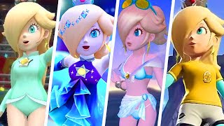 Evolution of Rosalina Costumes in 3D Super Mario Games 2007  2024 [upl. by Clare510]