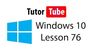 Windows 10 Tutorial  Lesson 76  MSConfig Settings [upl. by Bunder251]