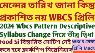 WBCS 2022 Prelims Result আসেনি WBCS Descriptive Pattern Syllabus Food SI Notice WBCS Mock Tests 2023 [upl. by Larcher90]