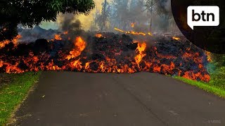 Hawaiis Kilauea Volcano  Behind the News [upl. by Ahsikad]