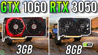 GTX 1060 3GB vs RTX 3050  Insane Difference [upl. by Andrei833]