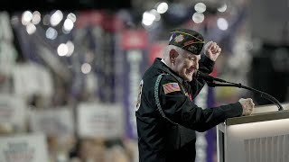 William Pekrul 99yearold WWII veteran delivers speech at 2024 RNC in hometown of Milwaukee [upl. by Sumaes]