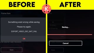 KineMaster Video Export Problem Fix 2022 [upl. by Osner]