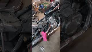 2000 Honda Shadow 600 VLX first start [upl. by Darci]