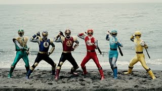 Ninpuu Sentai Hurricanger Henshin Theme Ninpuu Shinobi Change [upl. by Zsa]