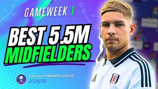 BEST 55M FPL MIDS RANKED 🔥  Fantasy Premier League 2425 [upl. by Rex789]