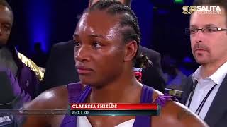 CLARESSA SHIELDS VS SZILVIA SZABADOS FULL FIGHT [upl. by Jenine694]