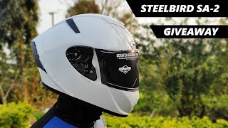 Steelbird Aeronautics SA2 Helmet  Full Unboxing And Review [upl. by Kristos889]