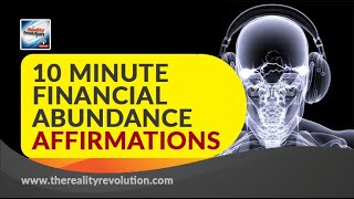 10 minutes of Financial Abundance Affirmations using a binaural double induction 10X more powerful [upl. by Renita]