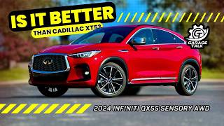 2024 INFINITI QX55 Sensory AWD  Is It BETTER Than a Genesis GV70 [upl. by Elboa]