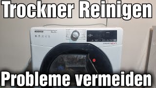 Trockner Reinigung richtigen sauber machen und Geld sparen [upl. by Cesar519]