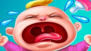 Crazy Nursery Baby Care Fun Games  Fun Newborn Baby Educational Games For Children [upl. by Idnahk352]