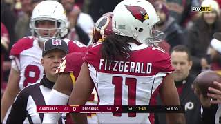 Arizona Cardinals vs Washington Redskins 121717 [upl. by Eiramanad]